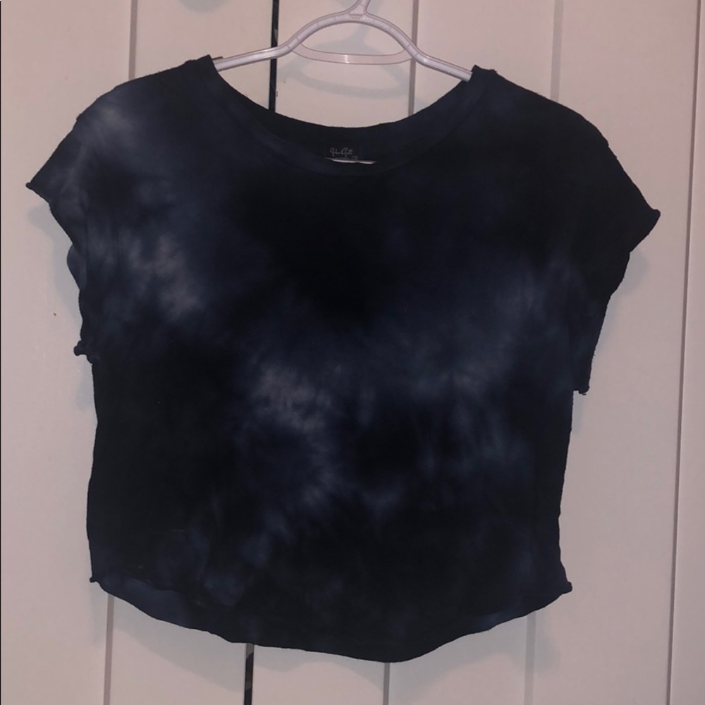 Cropped Tye Dye T-Shirt